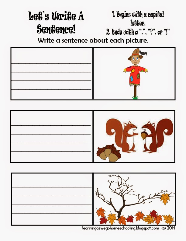 Write a sentence for me