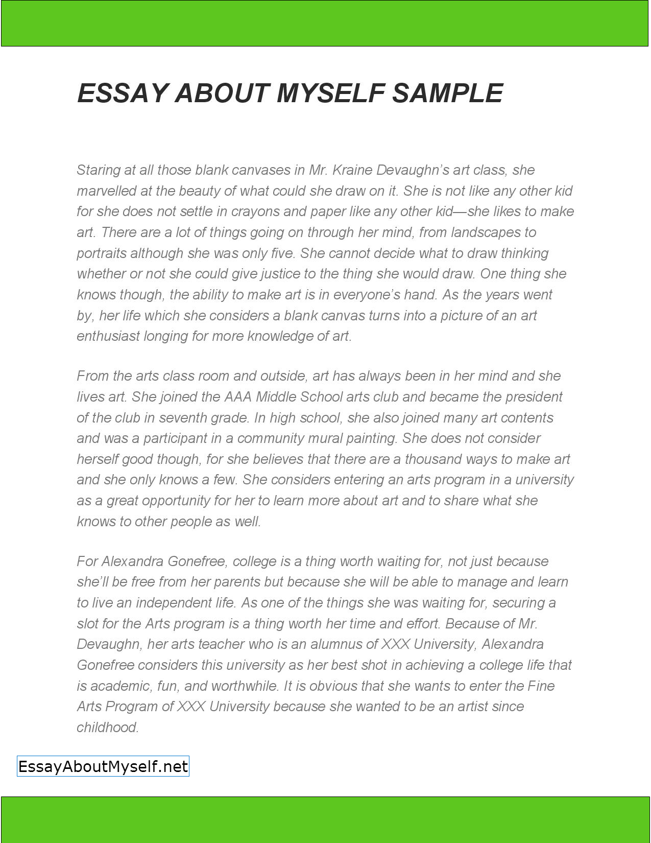 Help me to write an essay free