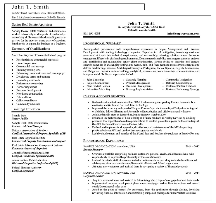 Executive resume writing services near me